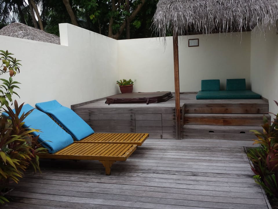 Unser Aussenbereich Meeru Maldives Resort Island