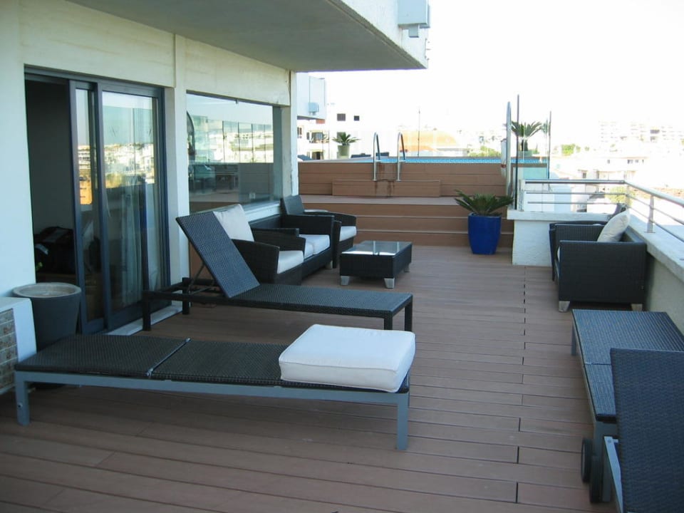 Extra gebuchter Balkon mit Meerblick Rocamar Exclusive Hotel & Spa