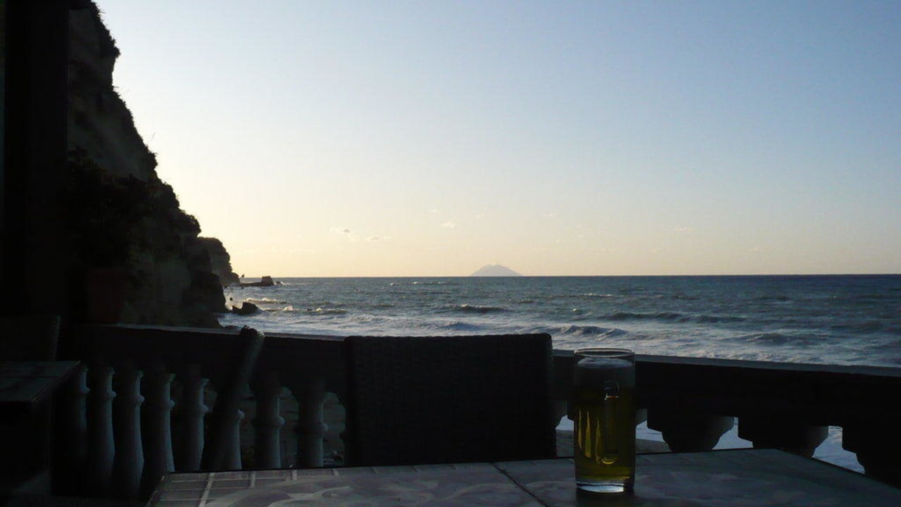 Ausblick von der Strandbar Aldiana Club Rocca Nettuno Calabria