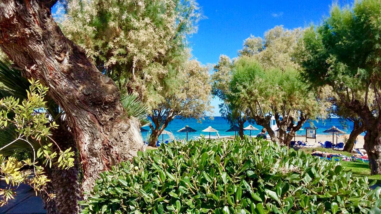 Ausblick Phãea Cretan Malia