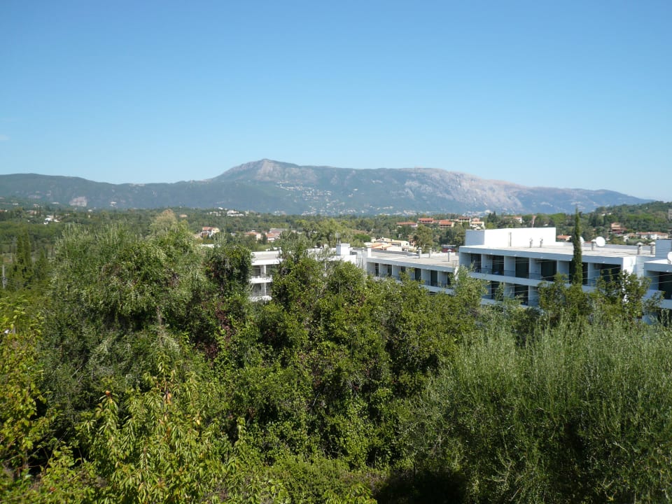 Blick aus Zimmer 344 Paradise Hotel Corfu