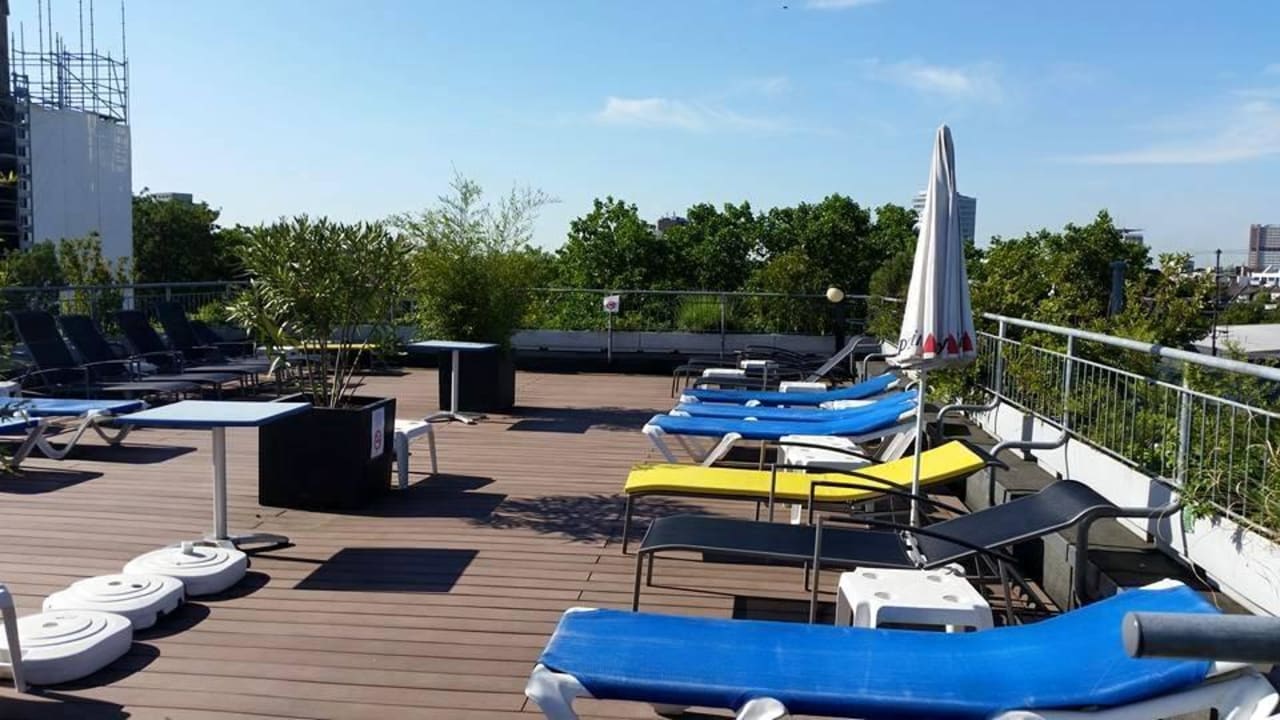 Dachterrasse FKK-Bereich Mauritius Hotel & Therme