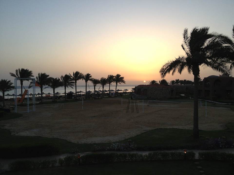 Sonnenaufgang, 4:55Uhr  Swisstouch Oriental Resort Marsa Alam