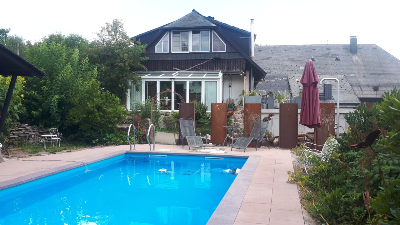Pool S'Fleckli Bioland Ferienbauernhof