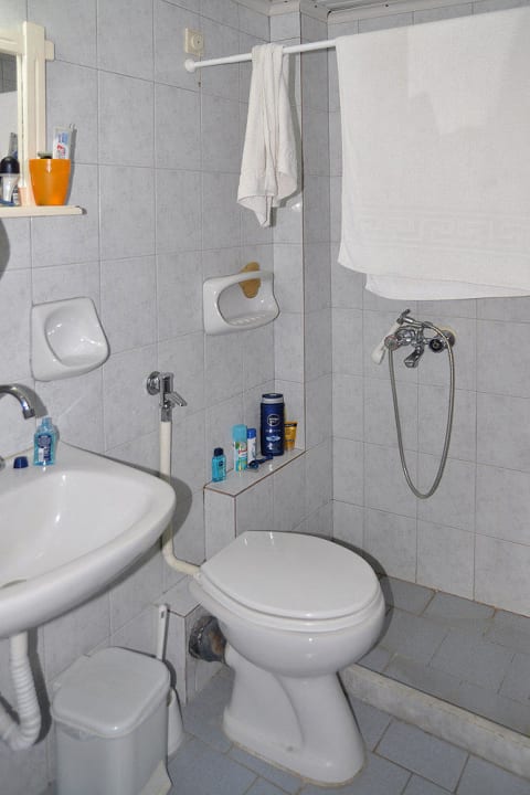 Badezimmer Hotel Neos Matala