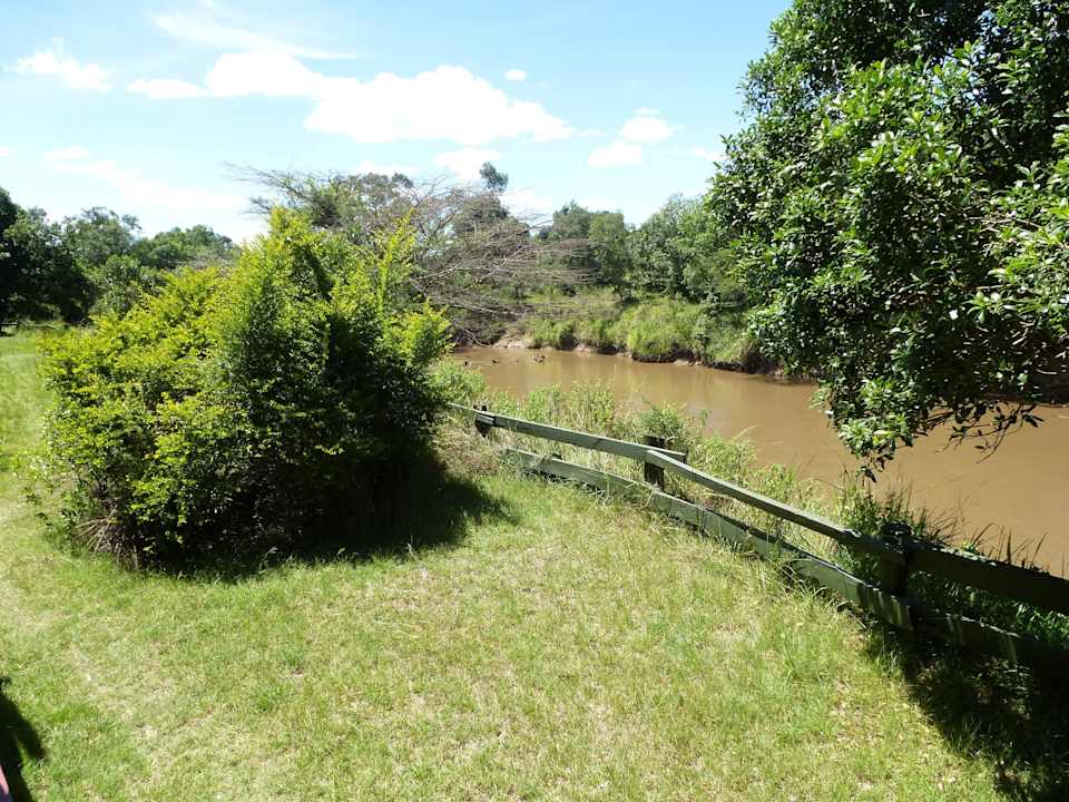 Blick auf den Fluß Royal Mara Safari Lodge