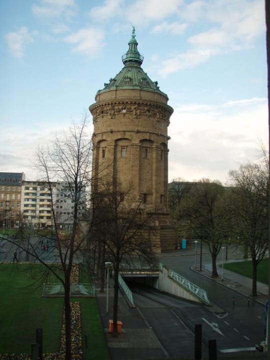 Ausblick vom Zimmer Parkhotel 1901 Mannheim
