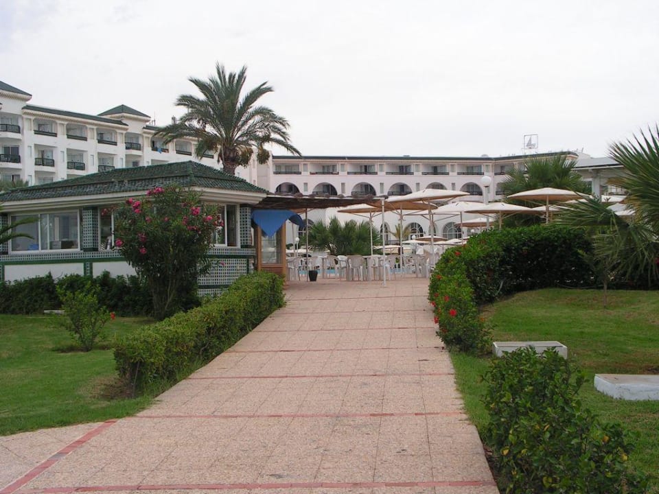 Gartenanlage-Innen Hotel El Mouradi Palm Marina