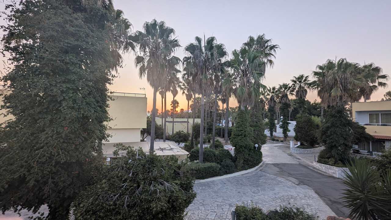 Gartenanlage Euro Village Achilleas Hotel