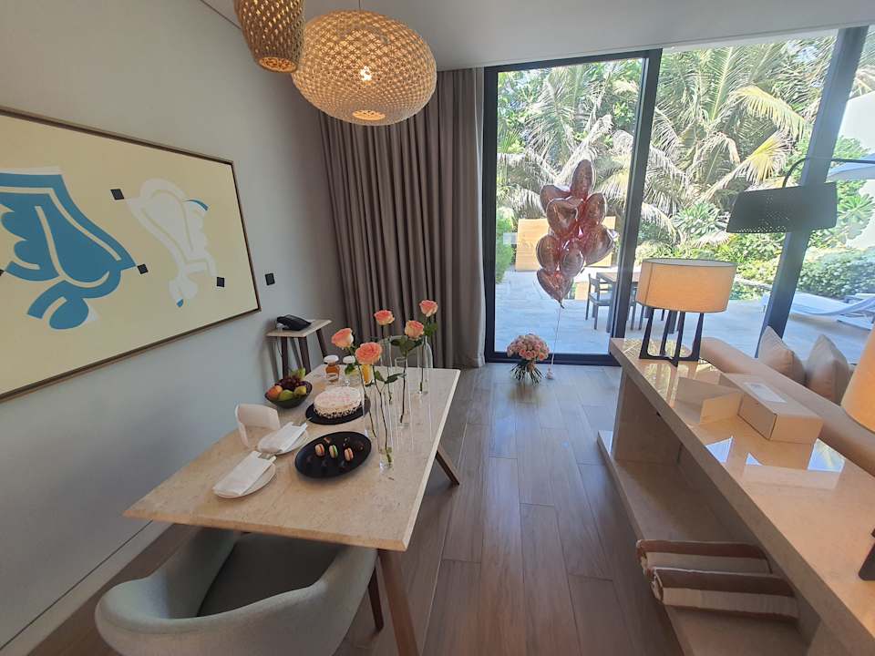 Ausblick Mövenpick Resort Al Marjan Island