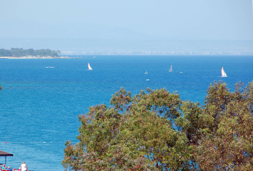 Яхтинг развит. Вид из номера Armas Gül Beach
