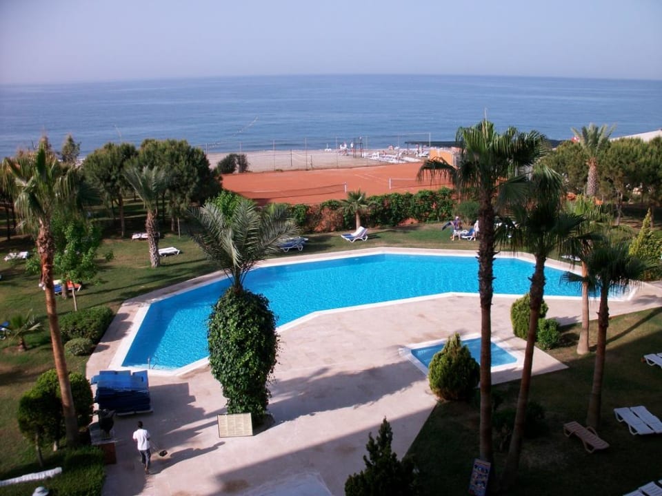 Der Ausblick aus dem Zimmer Club Turtas Beach Hotel