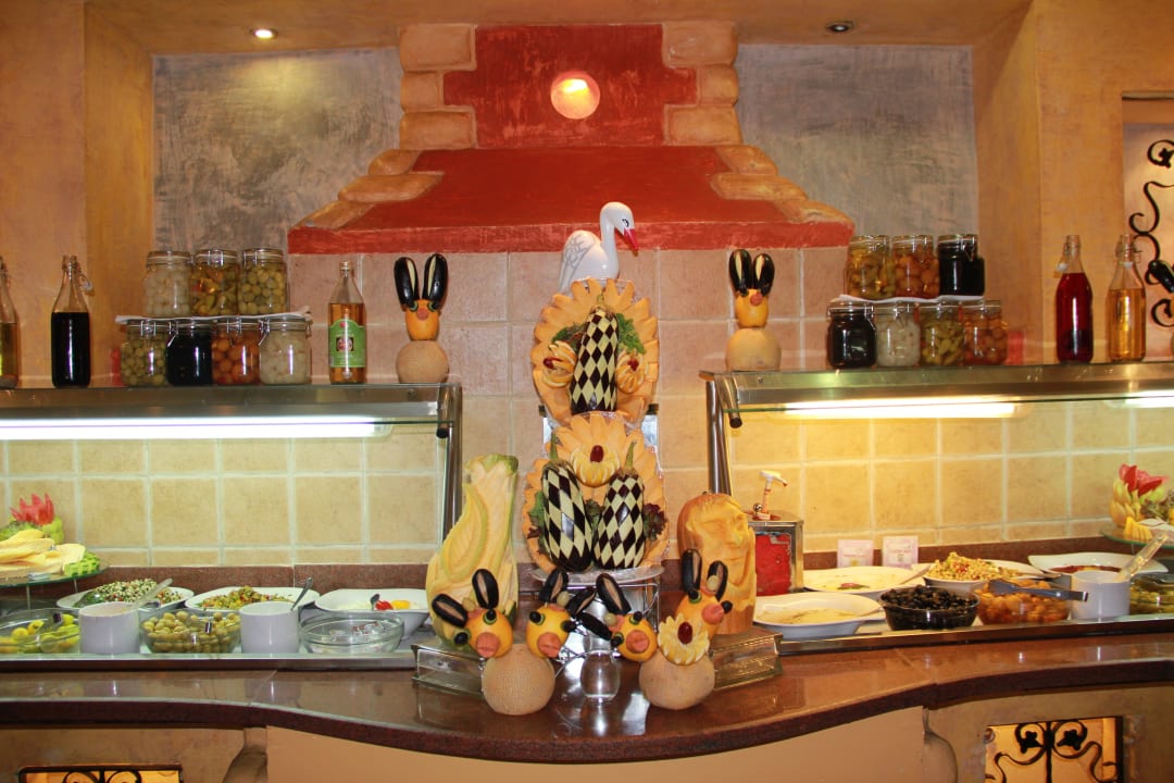 Главный ресторан Pickalbatros Alf Leila Wa Leila Resort - Neverland Hurghada