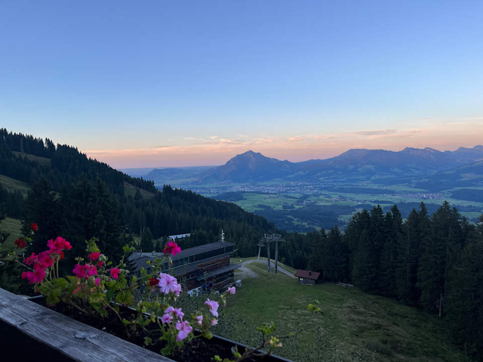 Ausblick Hörnerhaus