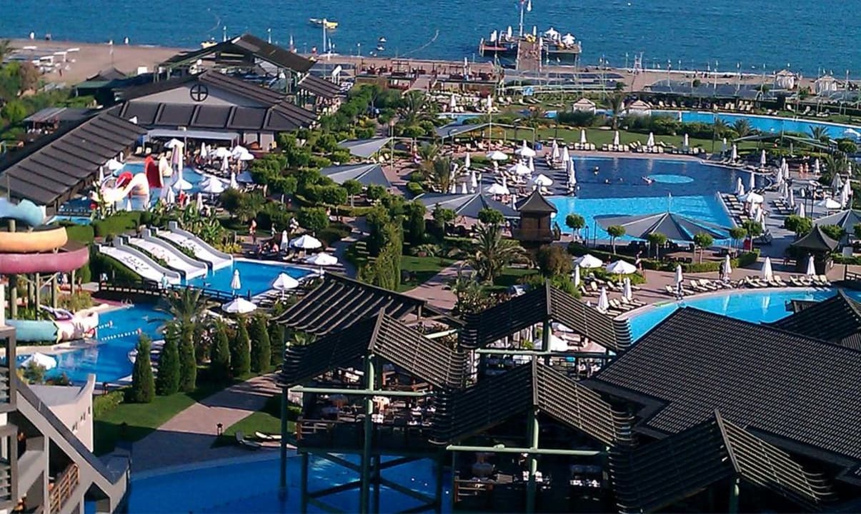 Blick aus 7 Stock Limak Lara Deluxe Hotel & Resort