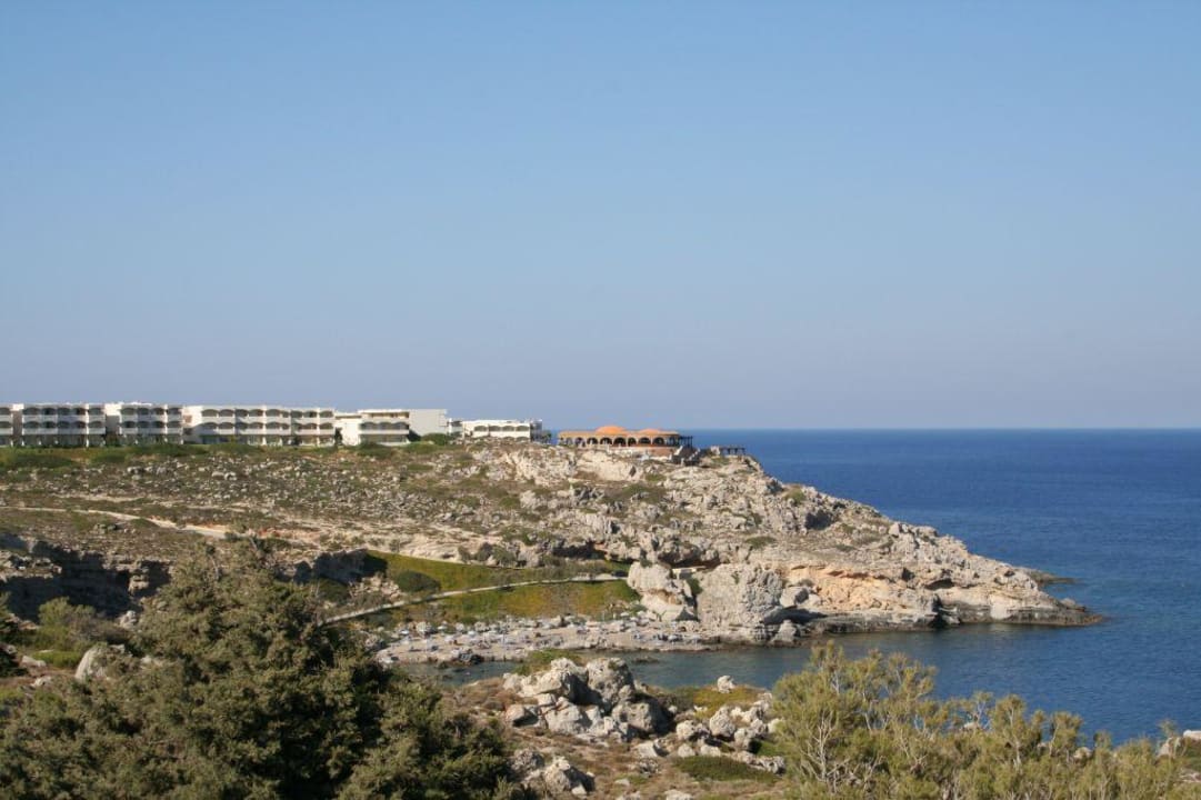 Blick auf die Hotelanlage Hotel Kalithea Horizon Royal