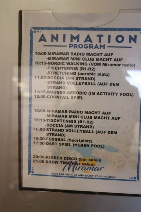 Sport & Freizeit HVD Clubhotel Miramar