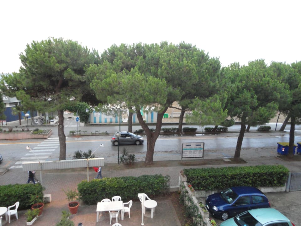 Ausblick vom Zimmer Hotel Calipso