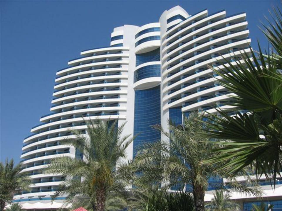 Le Meridien Al Aquah Beach - Strandseite Hotel Le Meridien Al Aqah Beach Resort