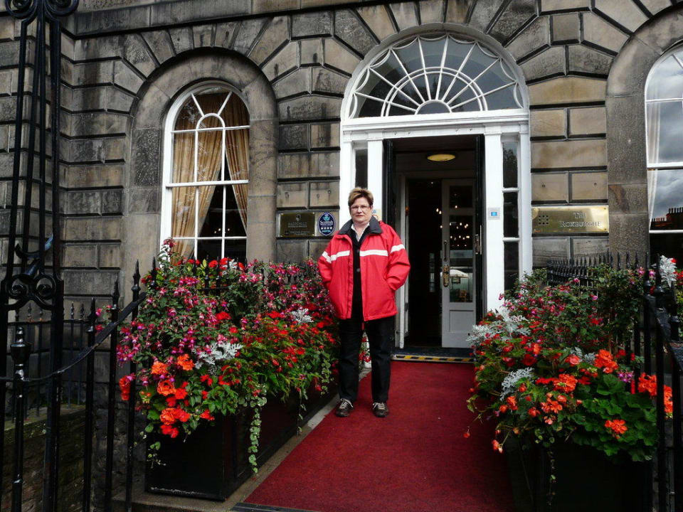 Eingangsportal The Principal Edinburgh Charlotte Square