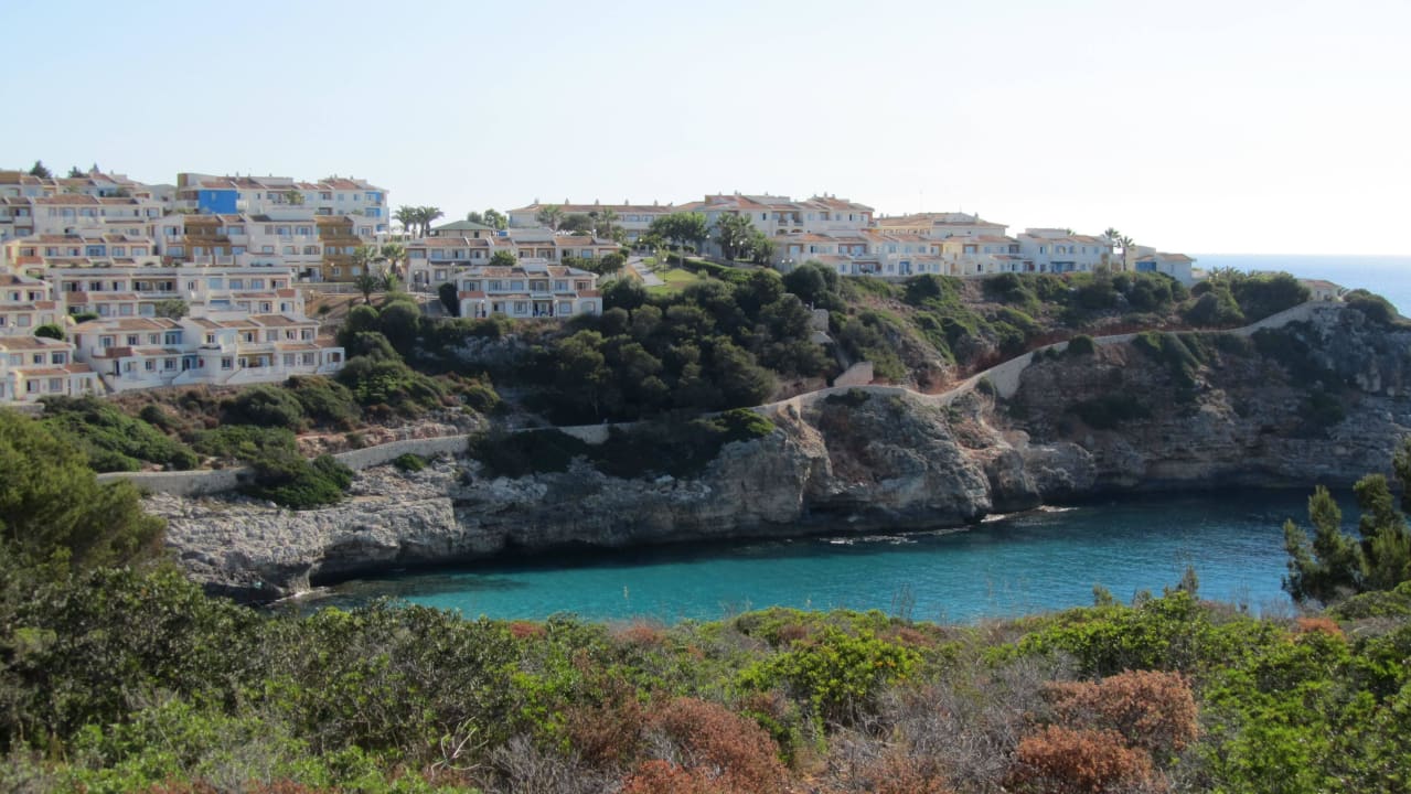 Hotel-Resortansicht blau punta reina