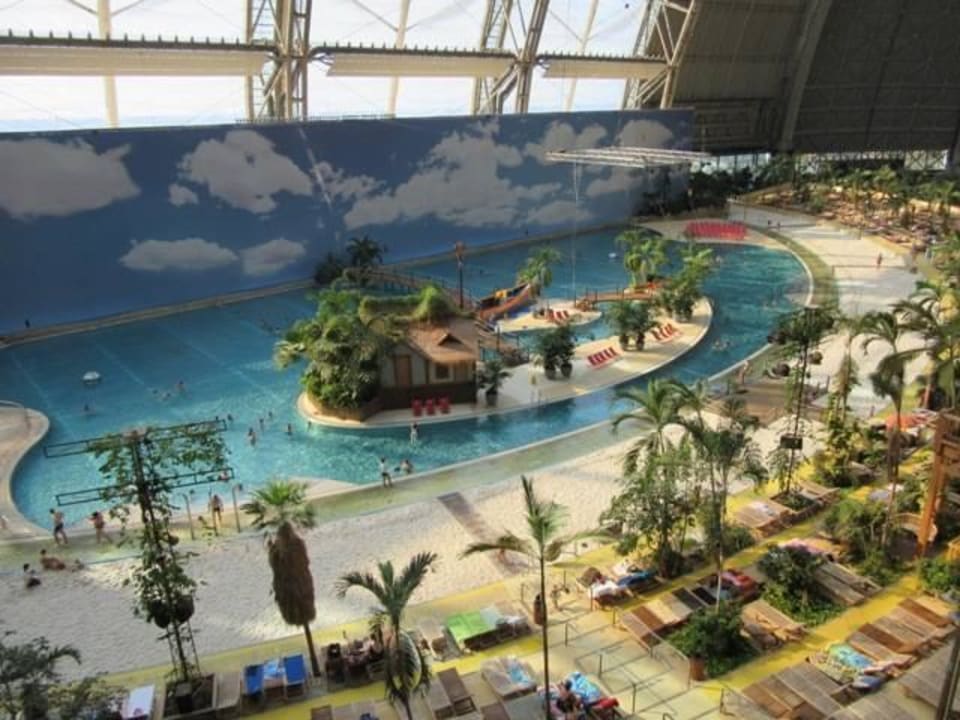 Südsee von Ballon aus Tropical Islands Resort