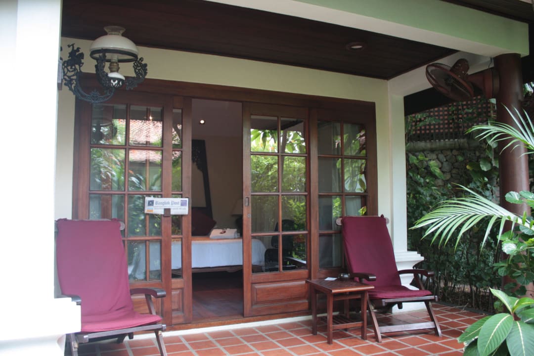 Terrasse vom Cottage 116 Anavana Beach Resort