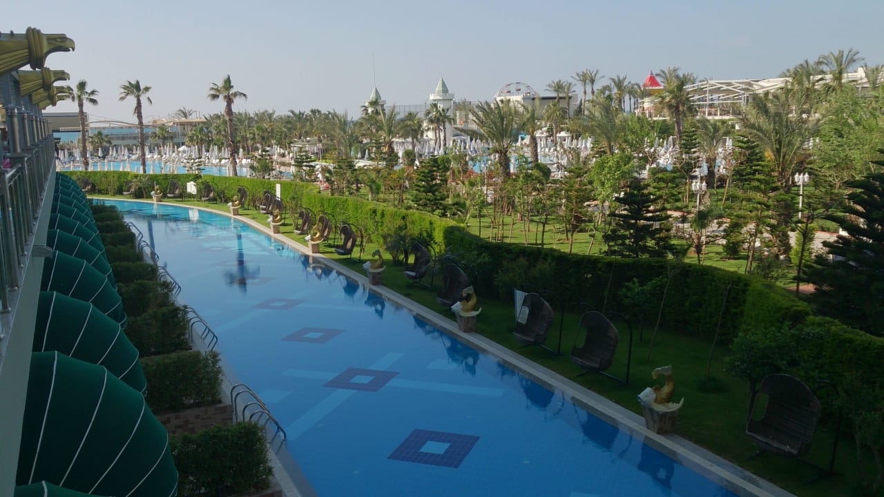 Von der Restaurantterrasse. Hotel Delphin Imperial