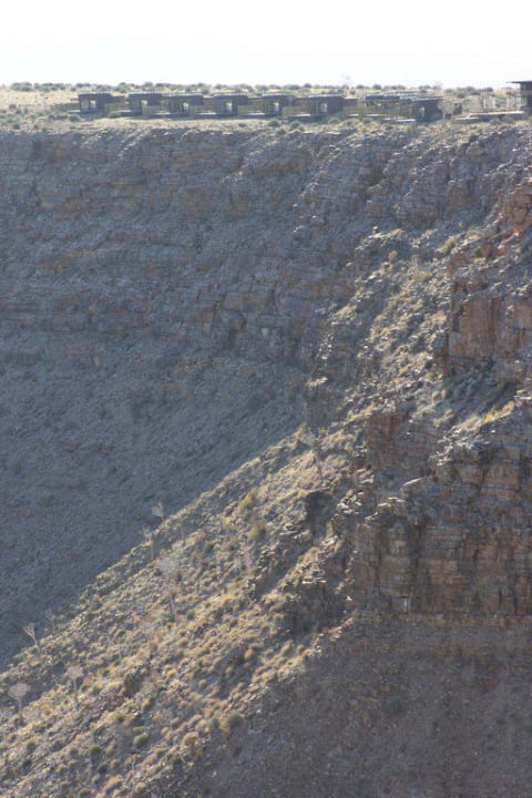 Spektakuläre Lage an der Abbruchkante Fish River Lodge