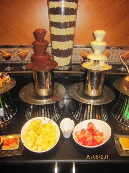 Schokobrunnen Hilton Dubai Jumeirah