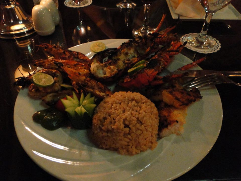 Meeresfrüchteteller im TamTam Makadi Palace