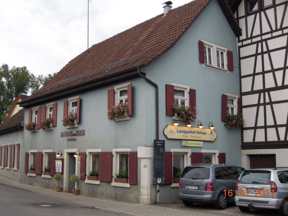 Gasthof von vorne Landgasthof Ochsen