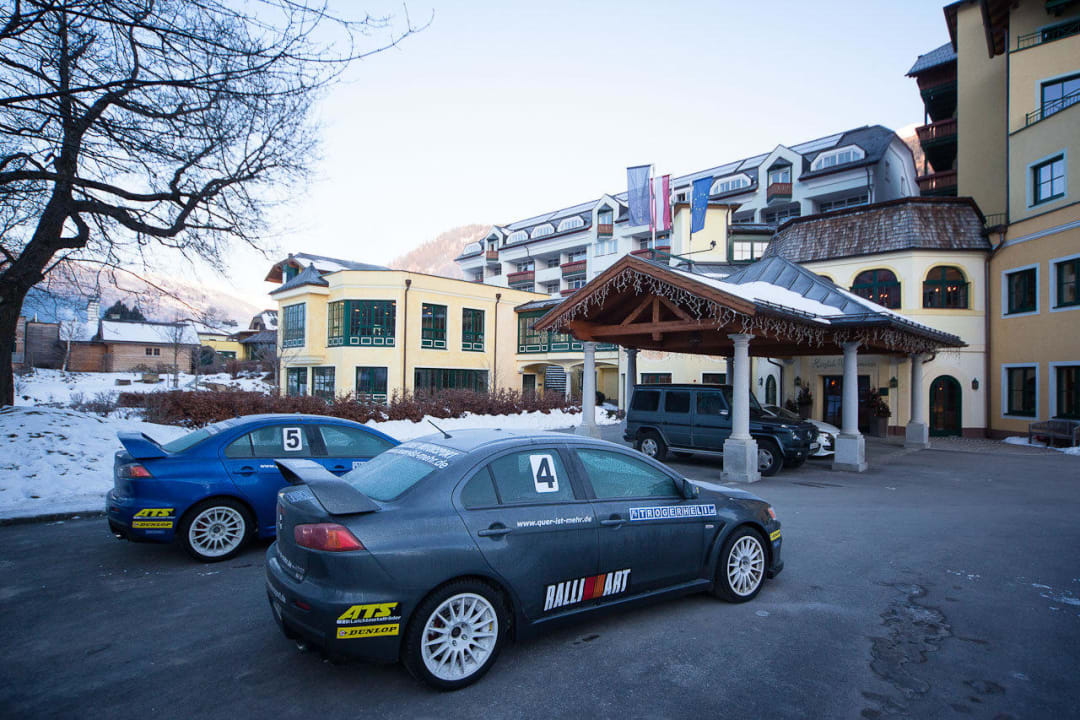 Eingangsbereich Wellnesshotel Eggerwirt