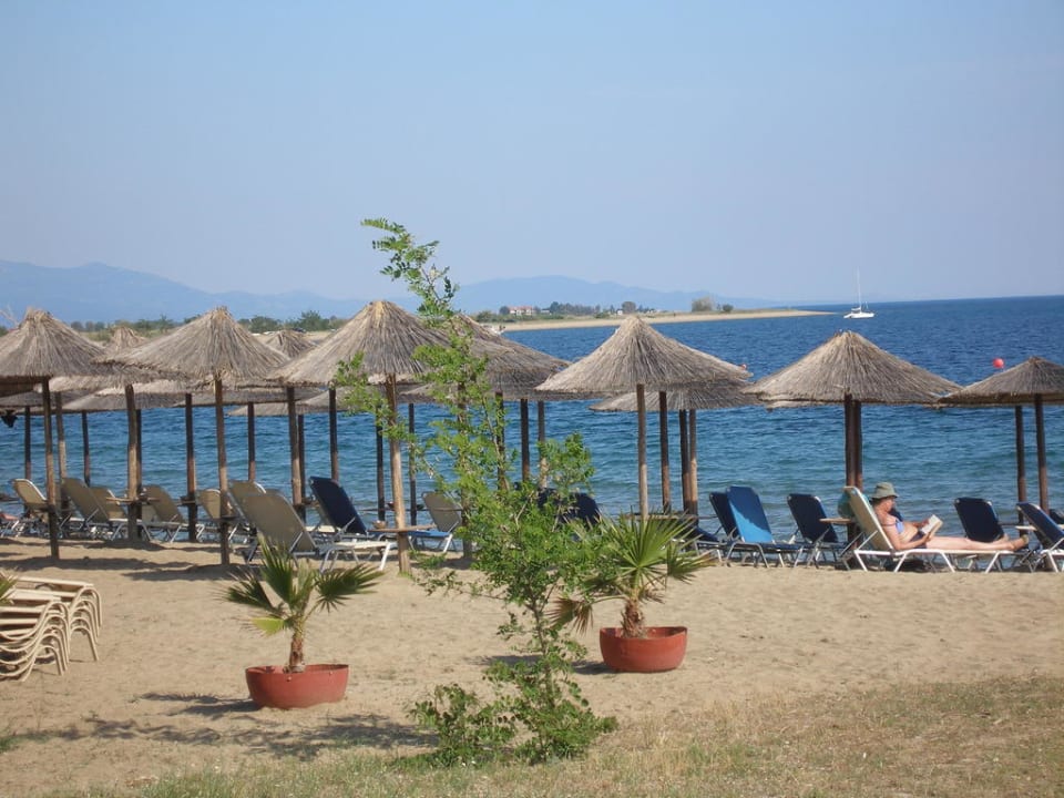Strand von Psakoudia in 2 Minuten erreichbar Philoxenia Hotel