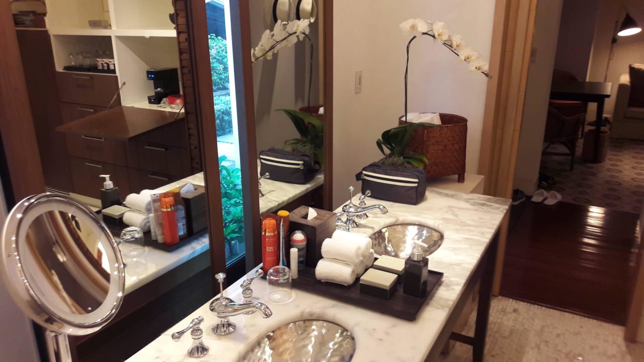 Spa Cottage: Badezimmer Grand Hyatt Erawan Bangkok