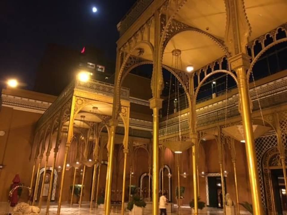 Eingangsbereich Cairo Marriott Hotel & Omar Khayyam Casino
