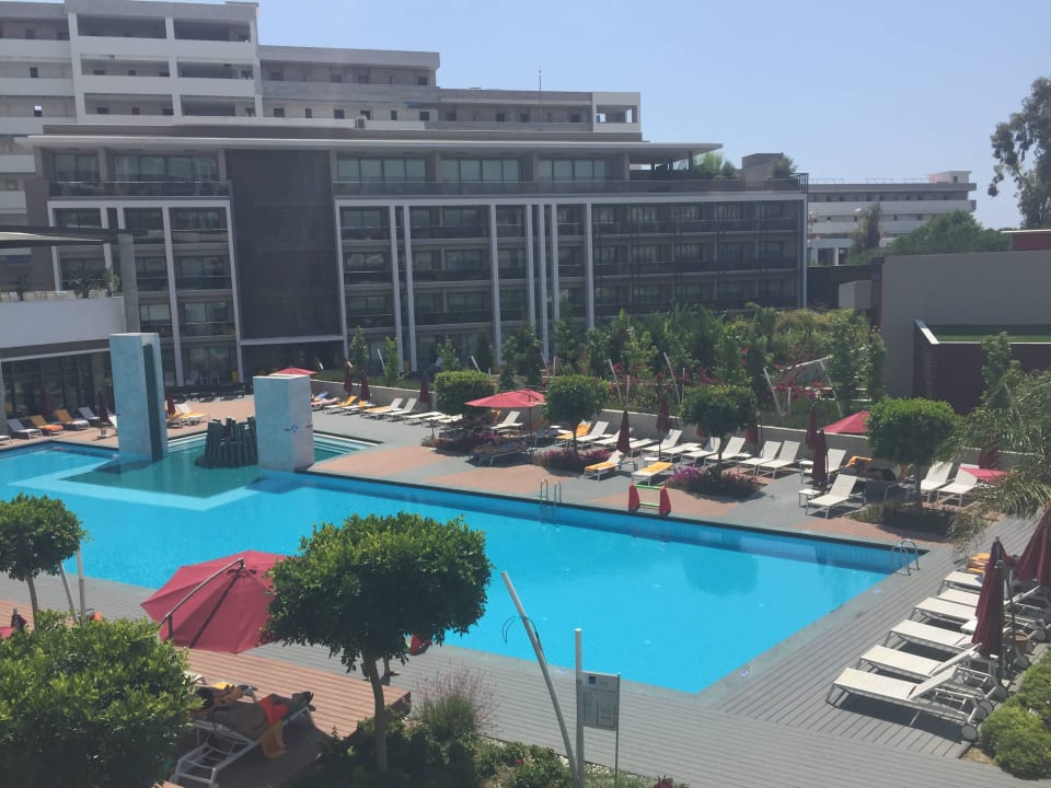 Blick vom Hauptrestaurant The Sense Deluxe Hotel