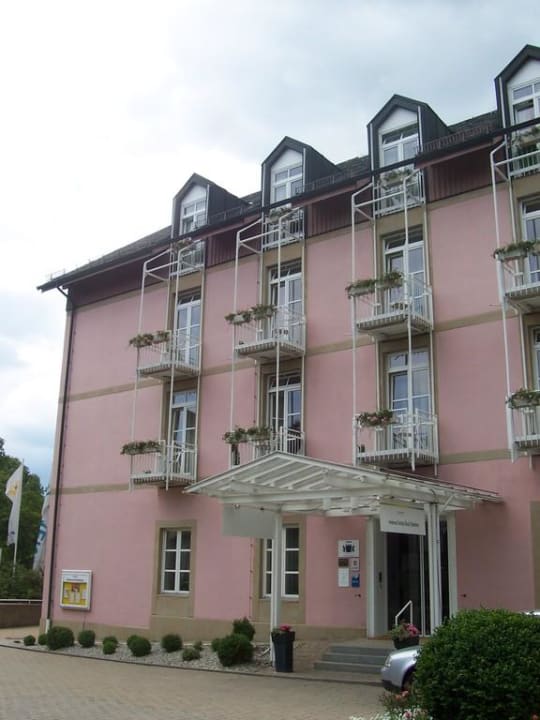 Eingang des Hotels relexa hotel Bad Steben