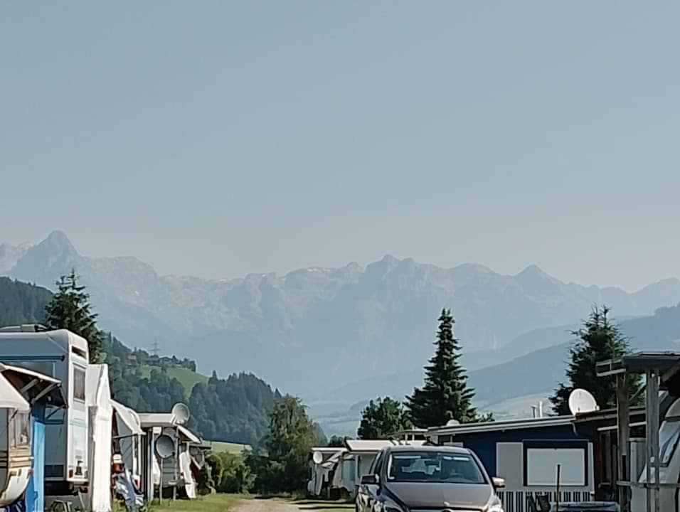 Ausblick Wieshof - Camping Appartements Chalet