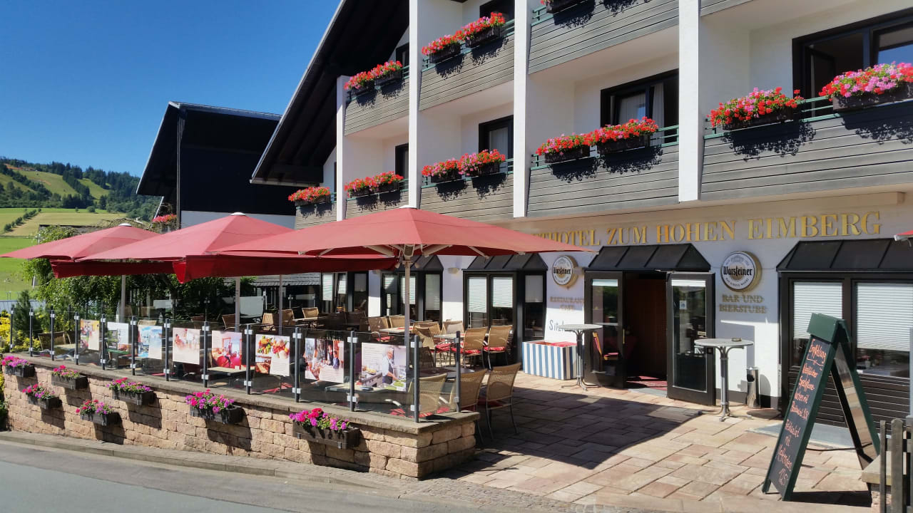 Außenansicht Sporthotel zum hohen Eimberg