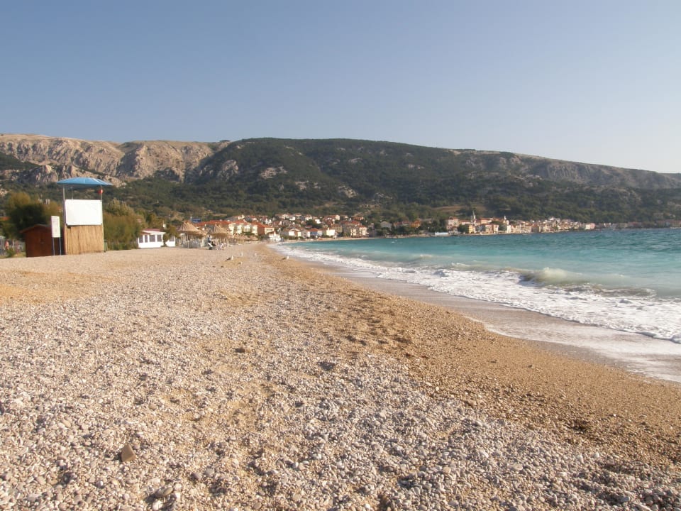 Ein Stück des langen Strandes Sunny Baška Residence by Valamar (Zvonimir)