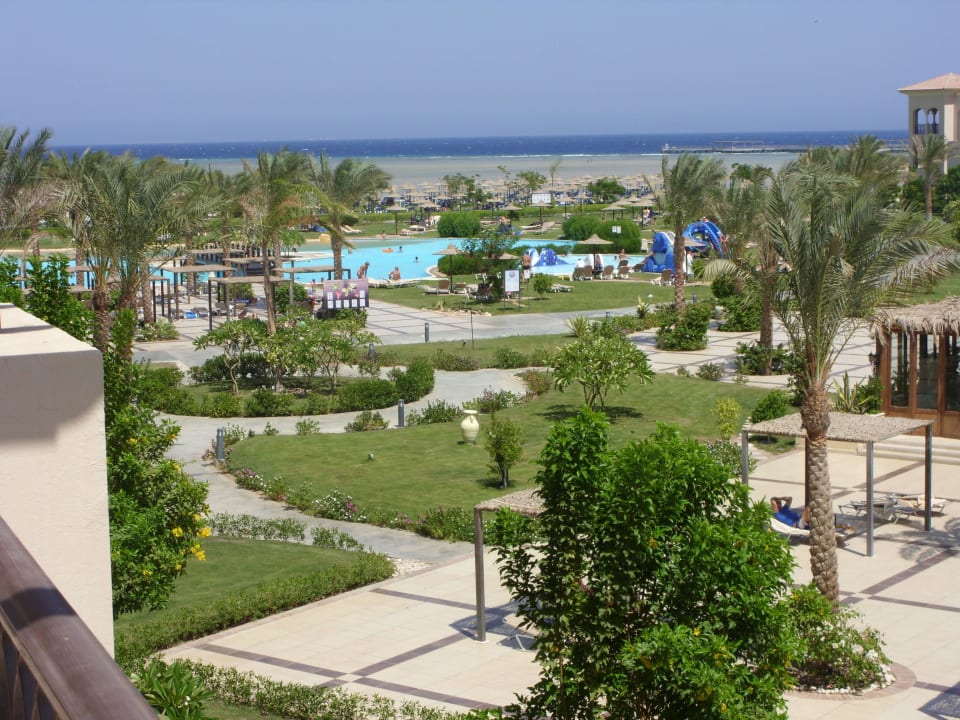 Widok z balkonu JAZ Aquamarine Resort