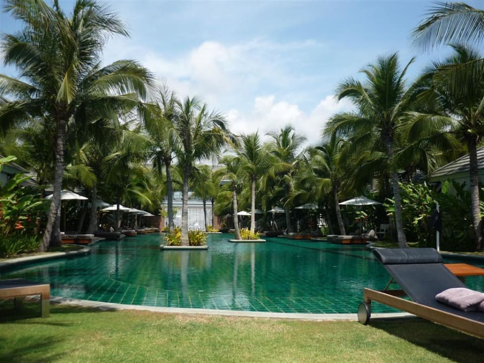Pool bei den Beach-Villen Hotel Rest Detail Hua Hin