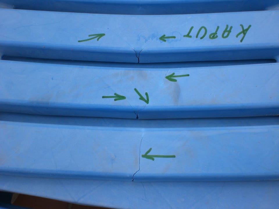 2e kapotte ligstoel eó Maspalomas Resort