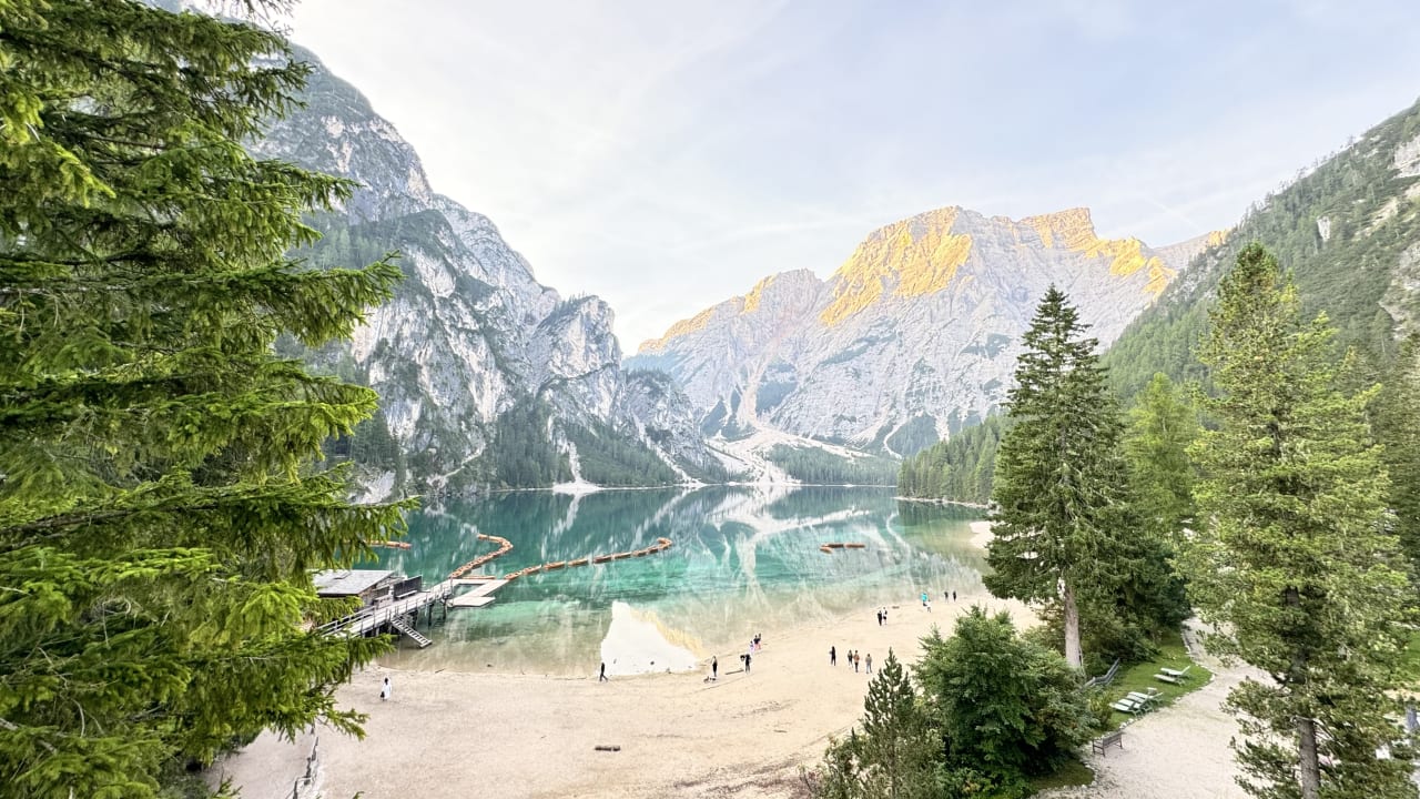Ausblick Hotel Lago di Braies