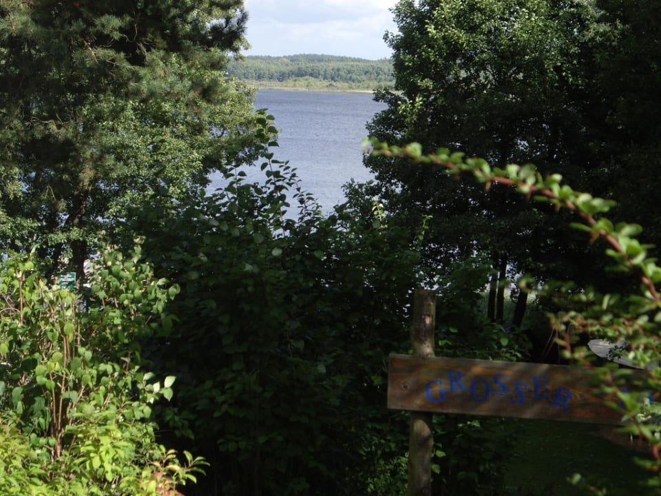 Blick zum See Familotel Borchard's Rookhus am See