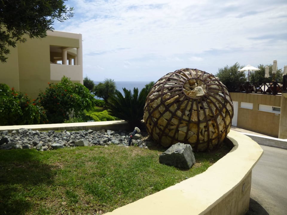 Weg zu den Häusern Hotel Kalithea Horizon Royal