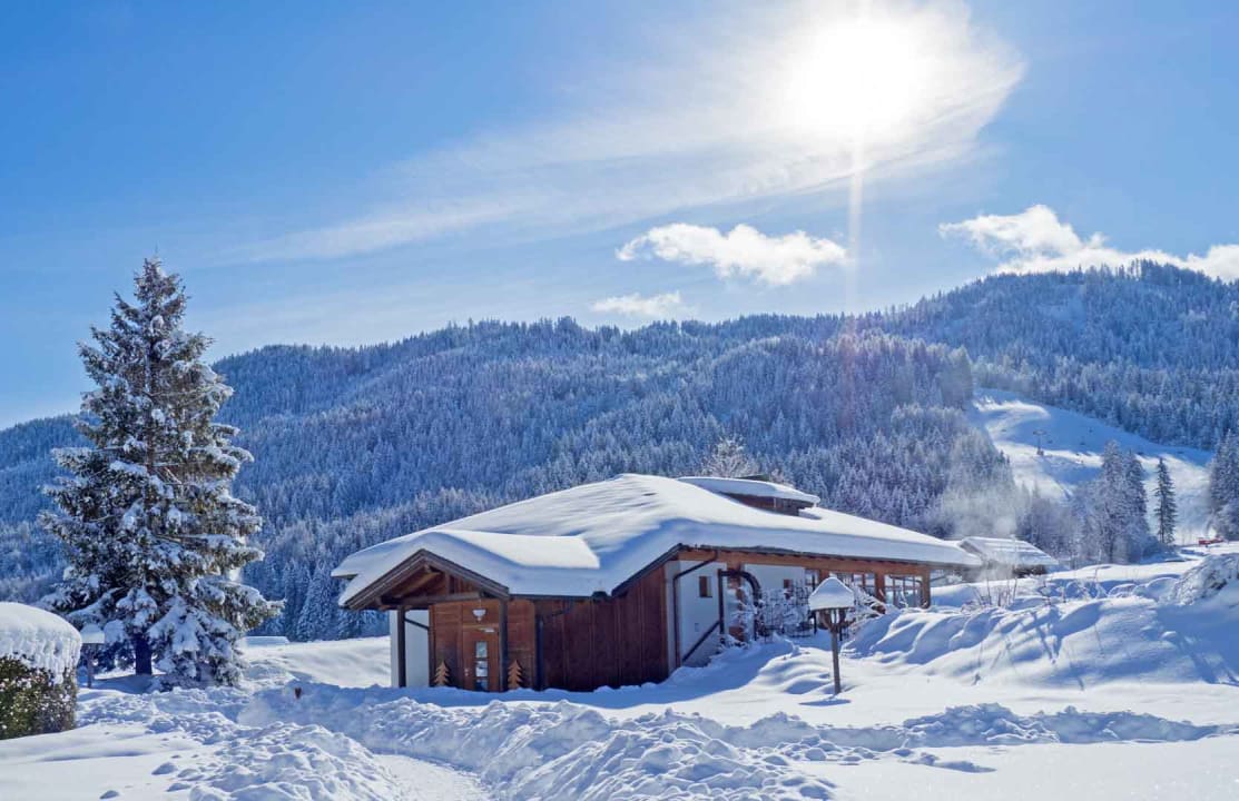 Außenansicht Hotel Das Leonhard - Naturparkhotel am Weissensee