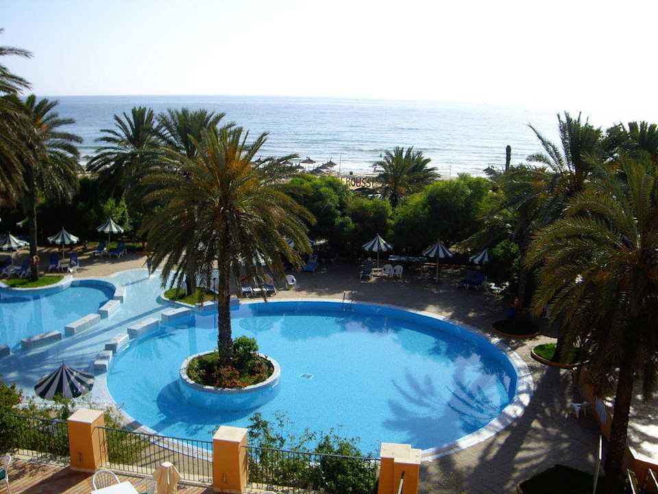 Vom Balkon aus El Ksar Resort & Thalasso