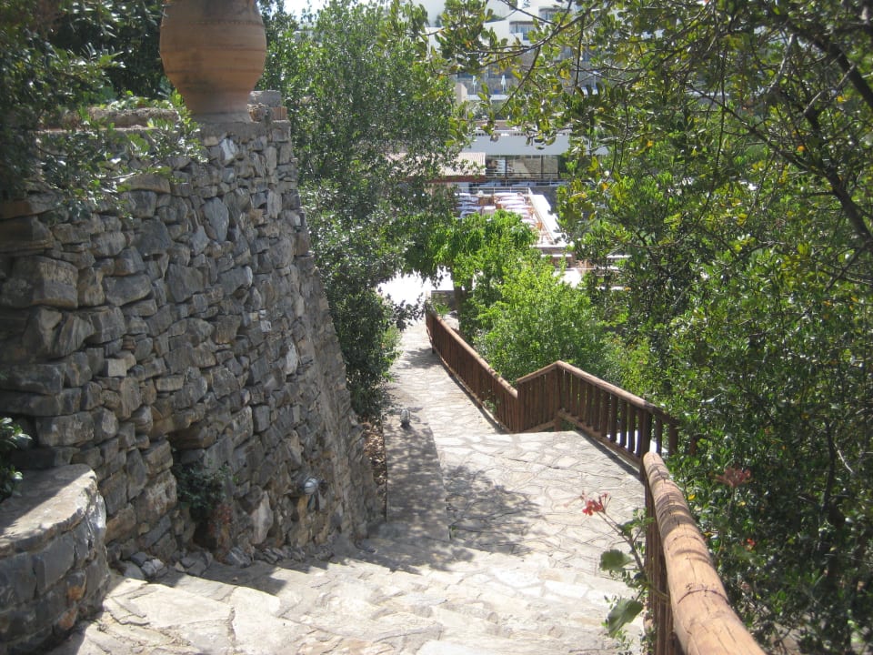 Riesiges Hotel-Areal Mirabello Bay Luxury Resort